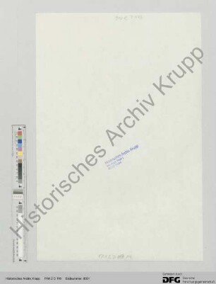 Schriftwechsel von Wilhelm Gußmann mit Alfred Krupp, Bertha Krupp, Friedrich Alfred Krupp