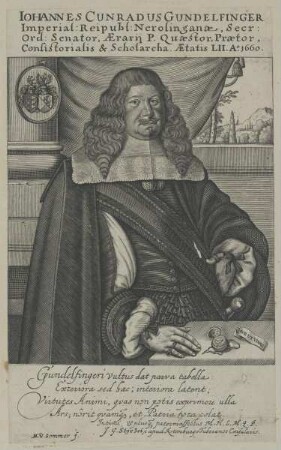 Bildnis des Iohannes Cunradus Gundelfinger