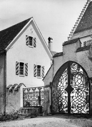 Syrgenstein (Markt Heimenkirch). Schloß (1491-1539). Eingang