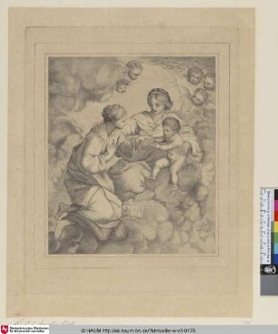 [Die Vermählung der heiligen Katharina; The marriage of St. Catherine]