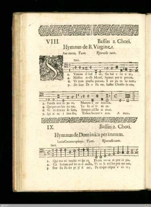 Hymnus de Beatissima Virgine.