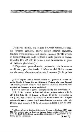 [Introduzione. Diritto romano e diritto commerciale odierno.]