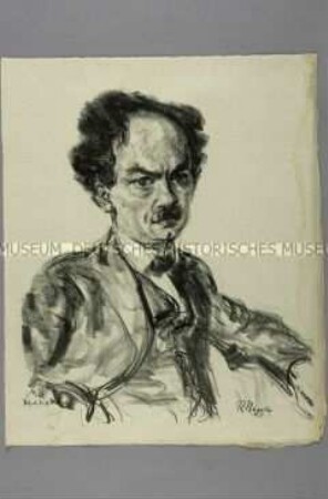 Bildnis des Künstlers Reinhold Nägele