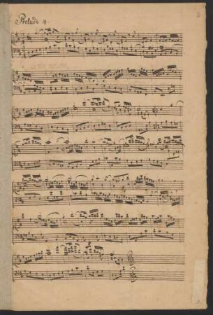 Präludien; clavier; D-Dur; BWV 936