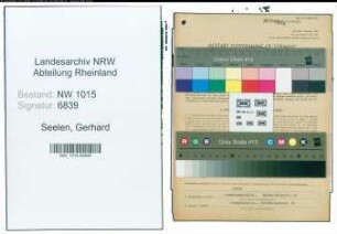 Entnazifizierung Gerhard Seelen , geb. 07.02.1906 (Kaufmann)