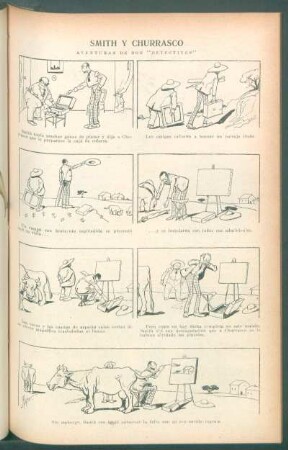 Smith y Churrasco - [Continuación, cómic] : Aventuras de dos "detectives"