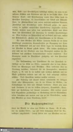 Die Nahrungsmittel