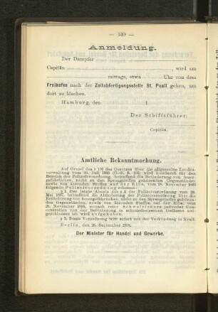 Anmeldung.