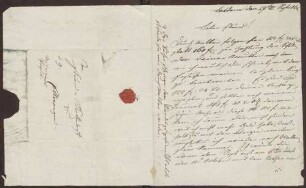 Privatkorrespondenz des Eduard von Seckendorff