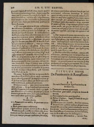 Titulus XXXVIII.