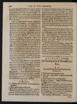 Titulus XXXVIII.