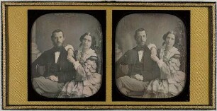 Edmund Johann Krüß und seine Frau Auguste Agathe
