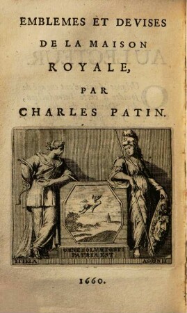Emblemes et devises de la maison royale : = In stirpem regiam epigrammata