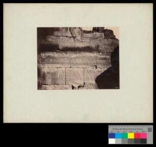 Karnak. Gd.Temple. La liste géographique. Extérieur du 6e. Pylone.