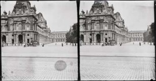 Paris. Place du Caroussel. Louvre. Pavillon Turgot