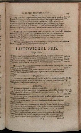 Ludovicus I. Pius, Imperator.