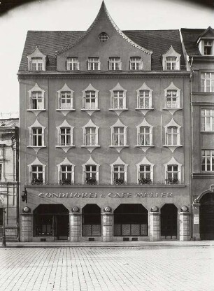 Bautzen, Goschwitzstraße 44, Wohn- und Geschäftshaus, Straßenfront