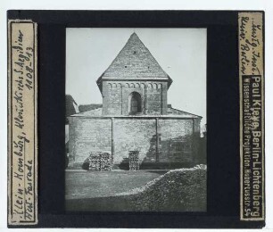 Schwäbisch Hall, Kapuzinerkloster Kleincomburg : Außenansicht von W