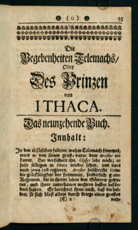 35-68, Das neunzehende Buch
