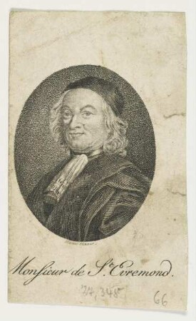Bildnis des Monsieur de St. Evremond