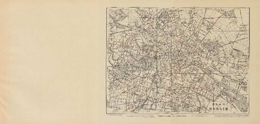 Plan von Berlin