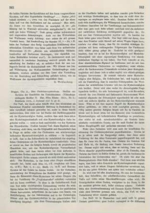 341-343 [Rezension] Bugge, Christian A., Das Christus-Mysterium