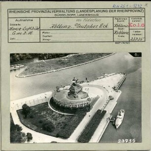 Koblenz, Deutsches Eck, Denkmal