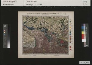 Geologische Karte des Deutschen Reiches in 27 Blättern