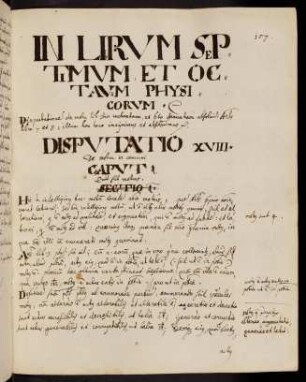 157r-164v, Disputatio XVIII