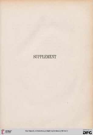 Supplément