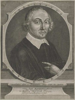 Bildnis des Franciscus Ridderus