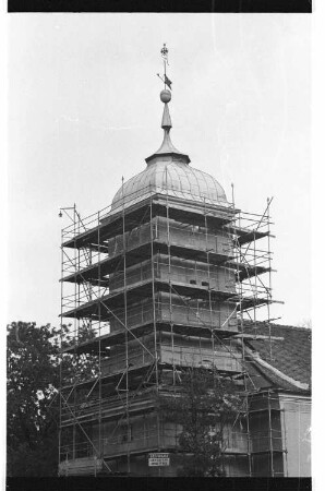 Kleinbildnegative: Dorfkirche, Schöneberg, 1982
