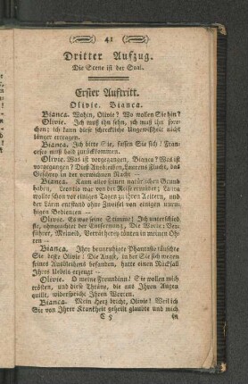 [Erster Auftritt. - Vierter Auftritt.]