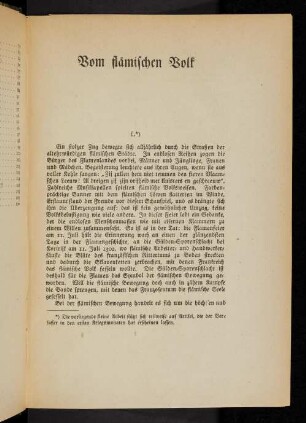 5-25, Vom flämischen Volk