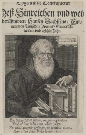 Bildnis des Hans Sachs
