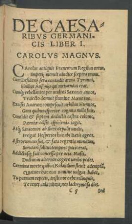 De Caesaribus Germanicis ...