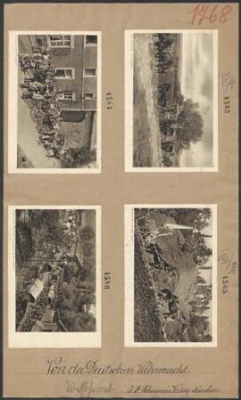 Deutsche Proviantkolonne in Folembray