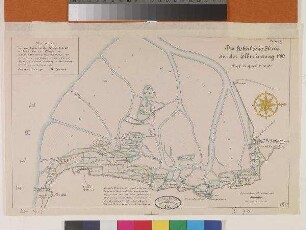 Die fiskalische Küste an der Elbmündung 1780.