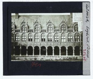 Lüttich, Fürstbischöflicher Palast : Außenansicht, Fassade