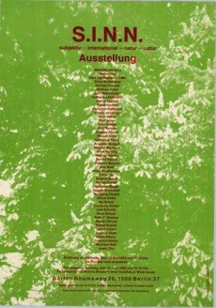 S.I.N.N. Subjektiv - international - natürlich