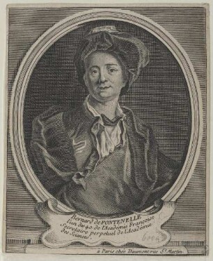 Bildnis des Bernhard de Fontenelle