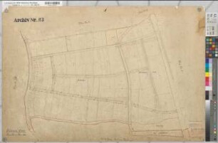 Ksp. und Stadt Dülmen (Dülmen), Zusammenlegung Dülmen-Ost, Urkarte 2 Dülmen Flur 4