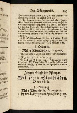 165-169, Mit zehen Staubfäden