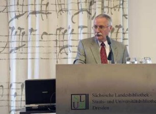 Vortrag Jochen Stollbergs, Leiter des Schopenhauer- Archivs der Universitätsbibliothek Johann Christian Senckenberg Frankfurt/Main