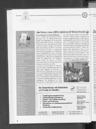 News vom AWO-Aktivtreff in Winterhude