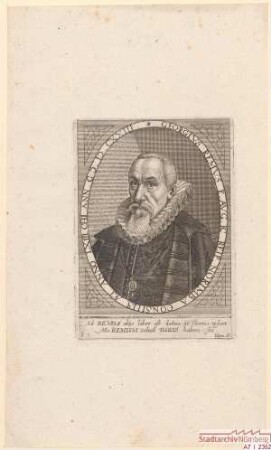 Georg Rem, Augsburger, Jurisconsultus, Ratskonsulent in Nürnberg