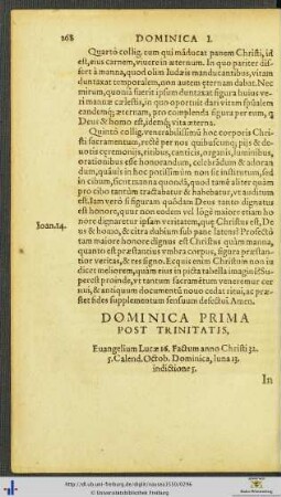 Dominicae Post Trinitatis