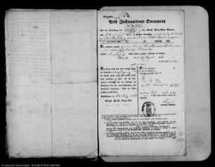Mutung eines Braunkohlenflözes in der Feldmark Dieskau unter dem Namen "Gottes Segen"