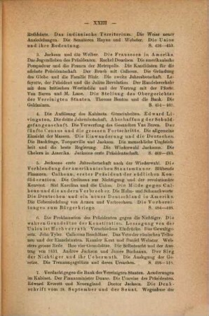 Geschichte der Vereinigten Staaten von Amerika, Zweiter Band. Von der ersten Präsidentschaft des Thomas Jefferson bis zum Ende der zweiten Präsidentschaft des Andrew Jackson