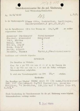 Klass, Otto